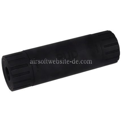 APS 110mm Power Up Device PUD Schalldämpfer Laufverlängerung Geeignet für -14mm CCW Gegen den Uhrzeigersinn Gewehre Schwarz