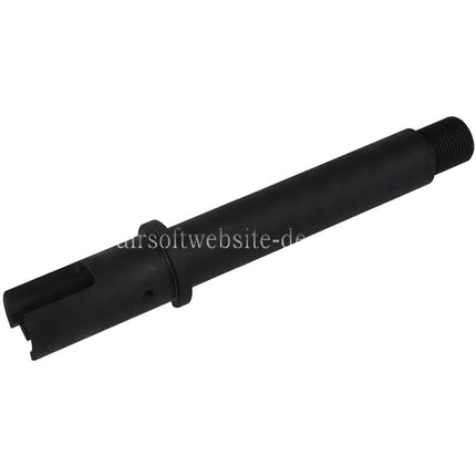 BBT CNC Stahl Außen Lauf -14mm CCW Gegen den Uhrzeigersinn Geeignet für KRYTAC Kriss Vector Serie AEG GBB SMG Gewehre Airsoft Schwarz