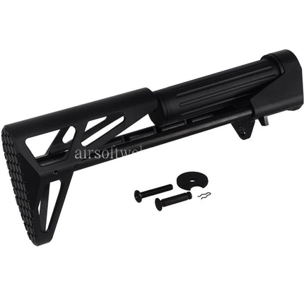 5KU 5-Position MDX Einziehbar CQB Schaft geeignet für Tokyo Marui M4 M16 Serie AEG Gewehre Airsoft