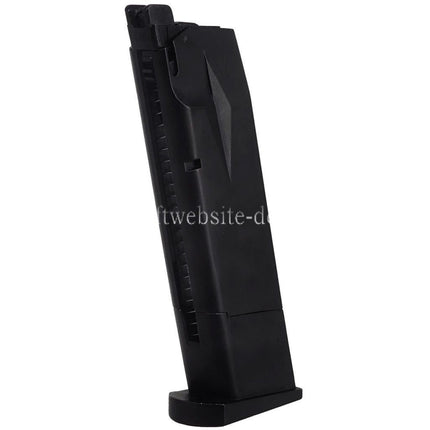 DOUBLE BELL 23rd Gas Magazin Geeignet für DOUBLE BELL Cybergun Swiss Arms P226 WE(WE-TECH) F226 Serie GBB Pistolen Airsoft Schwarz