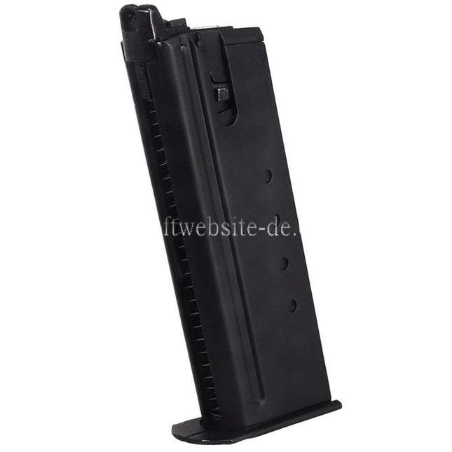 DOUBLE BELL 24rd Gas Magazin Geeignet für DOUBLE BELL Cybergun WE(WE-TECH) Armorer Works AW Tokyo Marui Desert Eagle GBB Pistolen Airsoft Schwarz