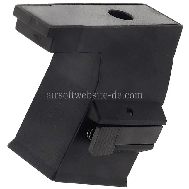 DOUBLE BELL Polymer Magazin Adapter Geeignet für DOUBLE BELL APS CYMA AK AEG To Use MP5 Typ Magazin Schwarz