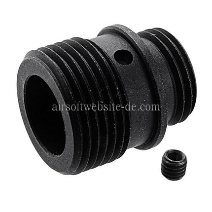 Revanchist Airsoft Aluminum Kompensator -14mm CCW Gegen den Uhrzeigersinn Geeignet für Tokyo Marui Hi-Capa Serie GBB Pistolen Airsoft