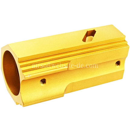 Revanchist Airsoft Aluminum Kompensator -14mm CCW Gegen den Uhrzeigersinn Geeignet für Tokyo Marui Hi-Capa Serie GBB Pistolen Airsoft
