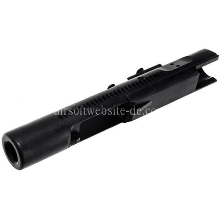 Angry Gun Stahl Monolithische komplette Bolzenträgerbaugruppe Geeignet für Tokyo Marui M4 MWS Serie GBB Gewehre Airsoft Schwarz