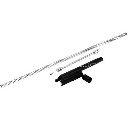 Dragon Workshop Stahl Verschlussträger Set Geeignet für Tokyo Marui AKM Serie GBB Gewehre Airsoft Schwarz