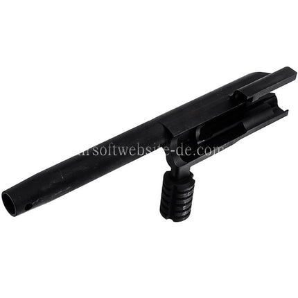 Dragon Workshop Stahl Verschlussträger Set Geeignet für Tokyo Marui AKM Serie GBB Gewehre Airsoft Schwarz