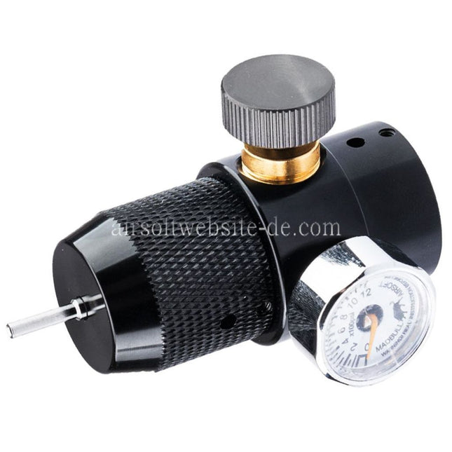 Madbull XM Ladegerät Plus Co2 Adapter mit Einstellbarer Druck Regler und Anzeigemessgerät