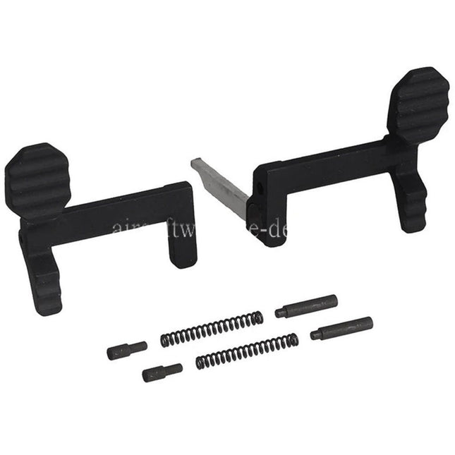 APS EMG Falkor Defense Ambidextrous Verschlussfang Geeignet für APS EMG Falkor Defense Blitz und Recce Serie AEG Gewehre Airsoft Schwarz