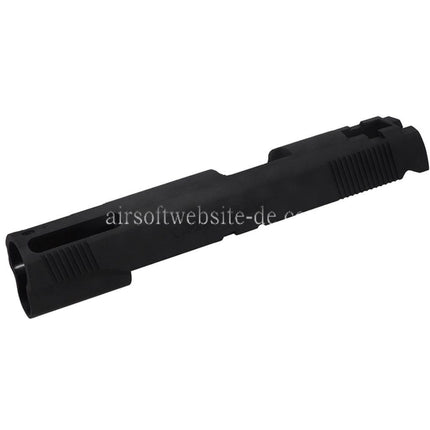Army Armament Metall Schlitten Geeignet für ARMY R30 M1911 V12 Custom GBB Pistolen Airsoft Schwarz