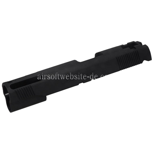 Army Armament Metall Schlitten Geeignet für ARMY R30 M1911 V12 Custom GBB Pistolen Airsoft Schwarz