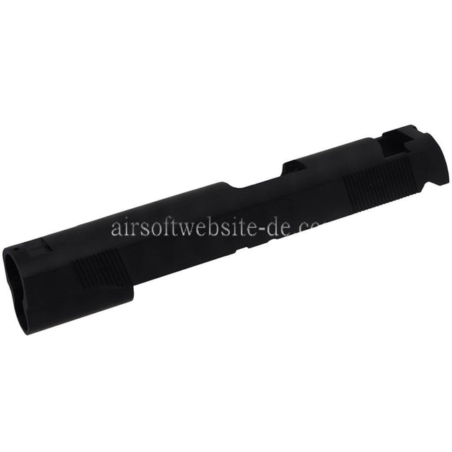 Army Armament Metall Schlitten Geeignet für ARMY R27 M1911 MEU GBB Pistolen Airsoft Schwarz