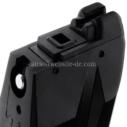 VFC 24rd Gas Magazin Geeignet für Umarex HK45T Serie GBB Pistolen Airsoft Schwarz