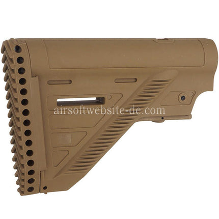 E&C 416A5 Stil Einziehbarer Schaft Geeignet für HK416 M4 M16 Serie AEG Gewehre Airsoft
