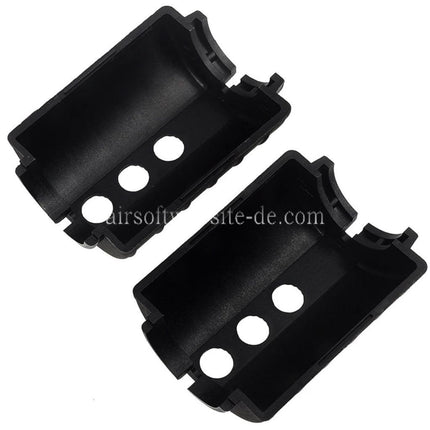Airsoft Website 80mm Polymer Handschutz Geeignet für CAR-15 N23 Gewehre Schwarz