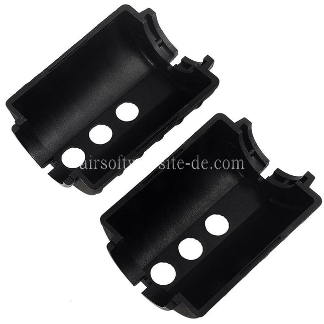 Airsoft Website 80mm Polymer Handschutz Geeignet für CAR-15 N23 Gewehre Schwarz