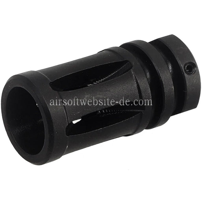 CYMA 45mm Bird Cage Mündungsfeuerdämpfer Geeignet für -14mm CCW Gegen den Uhrzeigersinn Lauf Gewehre Airsoft