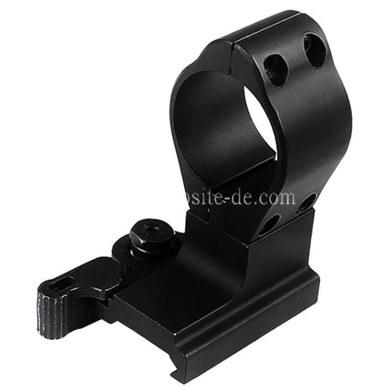 CYMA 30mm QD Einzelring Zielfernrohrmontage Geeignet für Aimpoint M2 Punktvisier Schwarz