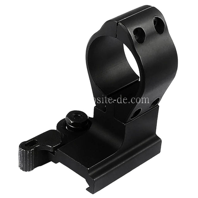 CYMA 30mm QD Einzelring Zielfernrohrmontage Geeignet für Aimpoint M2 Punktvisier Schwarz