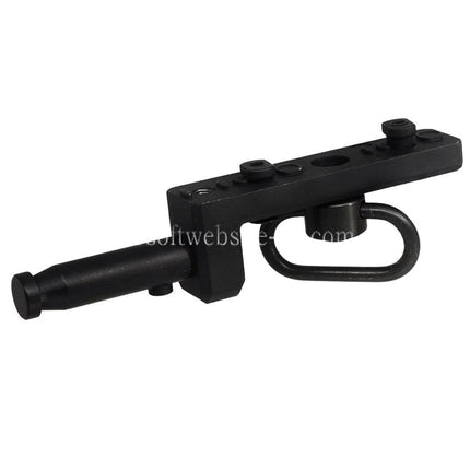Golden Eagle M-LOK Zweibein Adapter mit QD Riemenbügel Geeignet für Versa Pod Stil Zweibein Airsoft