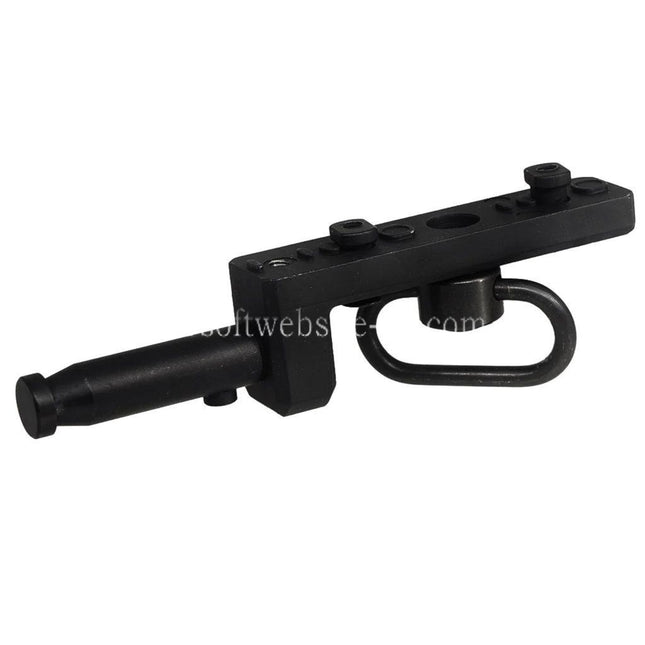 Golden Eagle M-LOK Zweibein Adapter mit QD Riemenbügel Geeignet für Versa Pod Stil Zweibein Airsoft