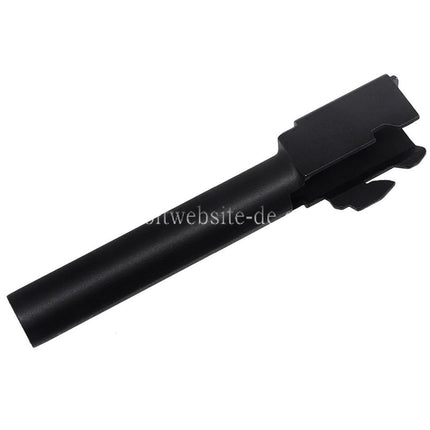 E&C Außen Lauf Geeignet für E&C Tokyo Marui G17 Serie GBB Pistolen Airsoft Schwarz