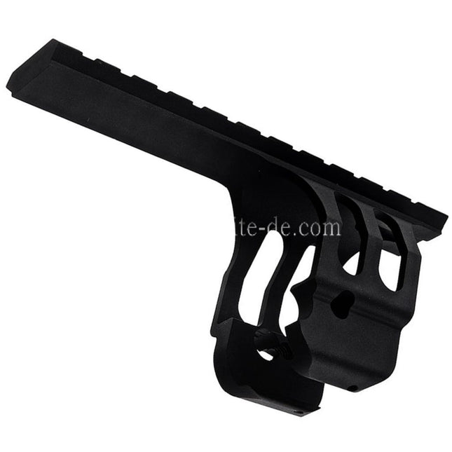 KSC 20mm Picatinny Schienen Zielfernrohrmontagebasis Geeignet für KSC M93R M9 Serie GBB Pistols Airsoft Schwarz