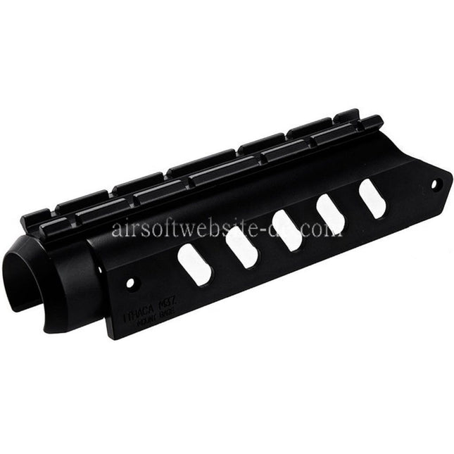 KTW 20mm Weber Schiene Zielfernrohr Montagesockel Geeignet für KTW Ithaca M37 Spring Action Schrotflinte Airsoft Schwarz