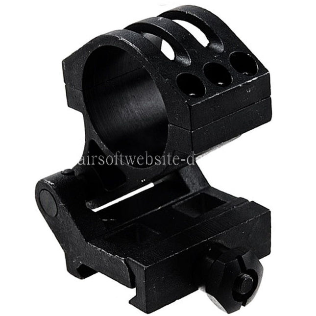 Vector Optics Stahl 30mm Flip-to-Side Picatinny Montagering Schwarz