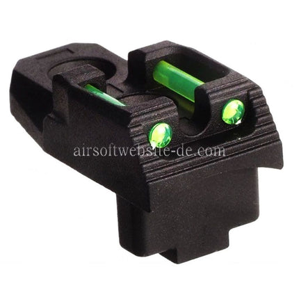Action Army MIM Fiberglasvisier Kimme Geeignet für AAP01 AAP01C Serie GBB Pistolen Airsoft