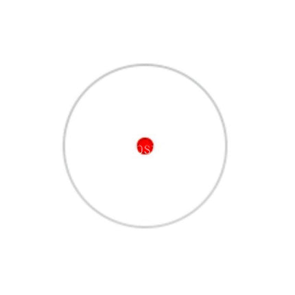 HOLOSUN Carry Red 2 MOA Dot Reflex Sight