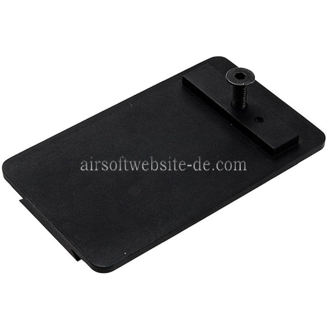Pro Arms Acro Montagebasis Geeignet für VFC Umarex G19X G19 Gen4 G17 Gen5 G45 Serie GBB Pistolen Airsoft Schwarz