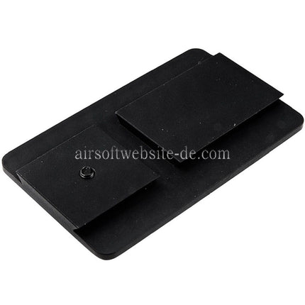 Pro Arms Acro Montagebasis Geeignet für VFC Umarex G17 Gen3 Gen 4 G19 Gen3 G18C Serie GBB Pistolen Airsoft Schwarz
