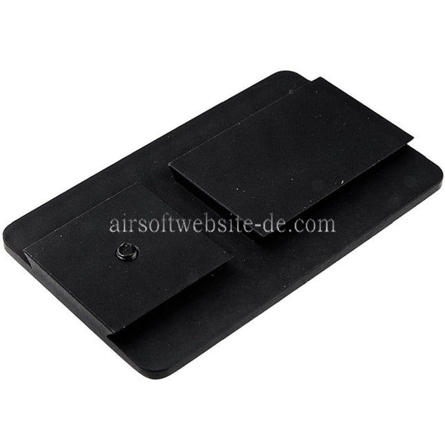 Pro Arms Acro Montagebasis Geeignet für VFC Umarex G17 Gen3 Gen 4 G19 Gen3 G18C Serie GBB Pistolen Airsoft Schwarz