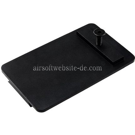 Pro Arms Acro Montagebasis Geeignet für VFC Umarex G17 Gen3 Gen 4 G19 Gen3 G18C Serie GBB Pistolen Airsoft Schwarz