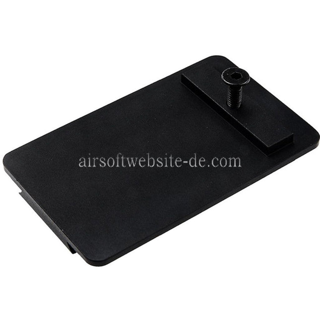 Pro Arms Acro Montagebasis Geeignet für VFC Umarex G17 Gen3 Gen 4 G19 Gen3 G18C Serie GBB Pistolen Airsoft Schwarz