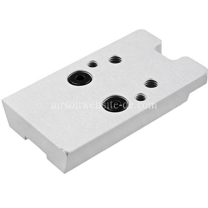 Revanchist Airsoft CNC Aluminum Rotpunktplatte mit hoher Halterung geeignet für Novritsch SSP5 Serie GBB Pistolen