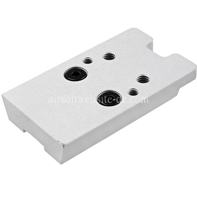 Revanchist Airsoft CNC Aluminum Rotpunktplatte mit hoher Halterung geeignet für Novritsch SSP5 Serie GBB Pistolen
