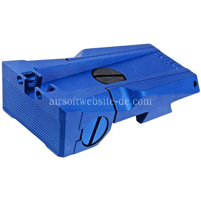 Dr. Black CNC Aluminum Fiberglasvisier Kimme Geeignet für Tokyo Marui Hi-Capa 5.1 Serie GBB Pistolen Airsoft