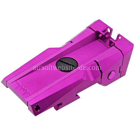 Dr. Black CNC Aluminum Fiberglasvisier Kimme Geeignet für Tokyo Marui Hi-Capa 5.1 Serie GBB Pistolen Airsoft