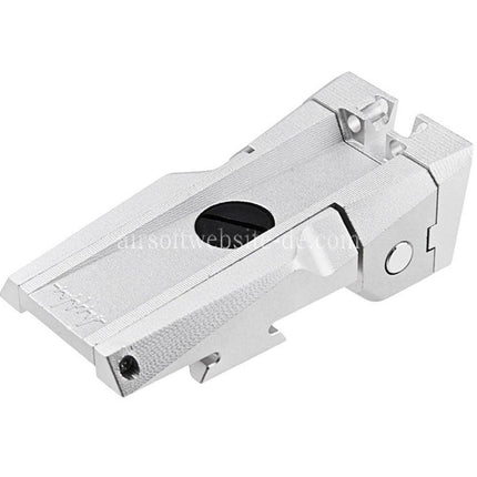 Dr. Black CNC Aluminum Fiberglasvisier Kimme Geeignet für Tokyo Marui Hi-Capa 5.1 Serie GBB Pistolen Airsoft