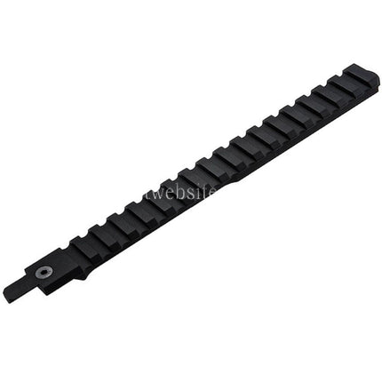 VFC CNC Aluminum 210mm M1913 20mm Picatinny Oberschiene mit Adapter Geeignet für Cybergun FNC GBB Gewehre Airsoft Schwarz