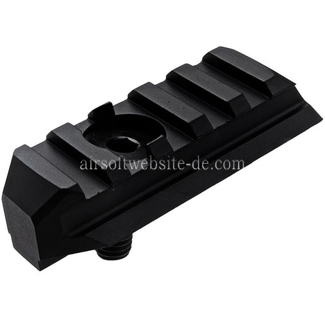 VFC CNC Aluminum M1913 20mm Picatinny-Schienenschaftadapter Geeignet für VFC Cybergun FN FNC GBB Gewehre Airsoft Schwarz