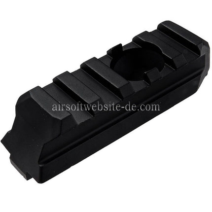 VFC CNC Aluminum M1913 20mm Picatinny-Schienenschaftadapter Geeignet für VFC Cybergun FN FNC GBB Gewehre Airsoft Schwarz