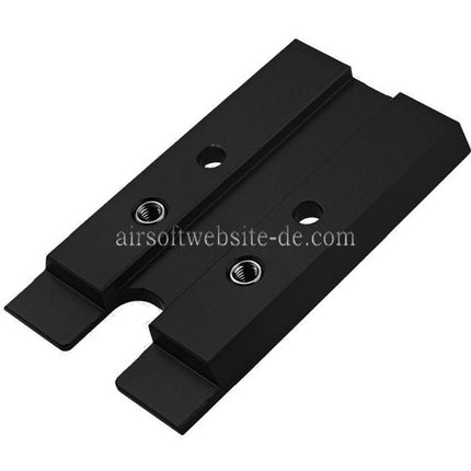 Novritsch CNC Aluminum Premium Leuchtpunktplatte Geeignet für VT RMR Mounting Footprint Novritsch SSP5 Serie GBB Pistolen Airsoft
