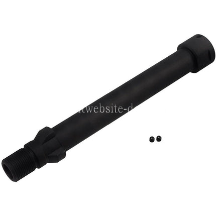 BBT 142mm CNC Stahl Außenlauf -14mm CCW Gegen den Uhrzeigersinn Geeignet für Maruyama SCW-9 PRO-G Serie GBB SMG Gewehre Airsoft Schwarz