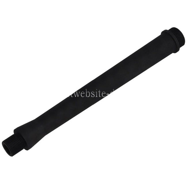 BBT 170mm CNC Stahl Außenlauf -14mm CCW Gegen den Uhrzeigersinn Geeignet für VFC FN M249 Serie GBB SMG Gewehre Airsoft Schwarz