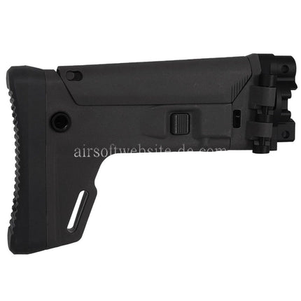 5KU ACR Stil 7-Positions Seitlich klappbar Einziehbar Schaft geeignet für Umarex VFC MP5K Serie GBB Gewehre Airsoft