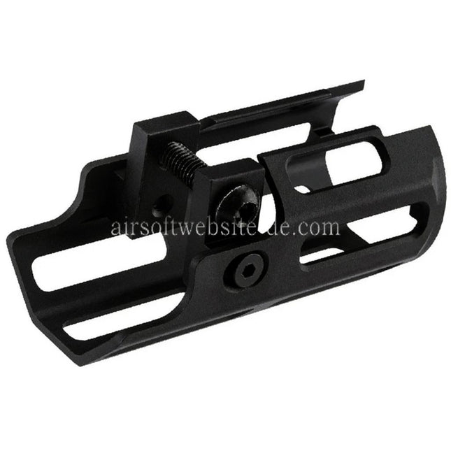 CYMA 80mm M-LOK Taktisch Handschutz System Geeignet für MP5K Serie AEG SMG Gewehre Schwarz