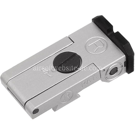 5KU CNC Aluminum Bo-Mar Stil hinteres Visier Geeignet für WE (WE-TECH) Tokyo Marui Hi-Capa Serie GBB Pistolen Airsoft